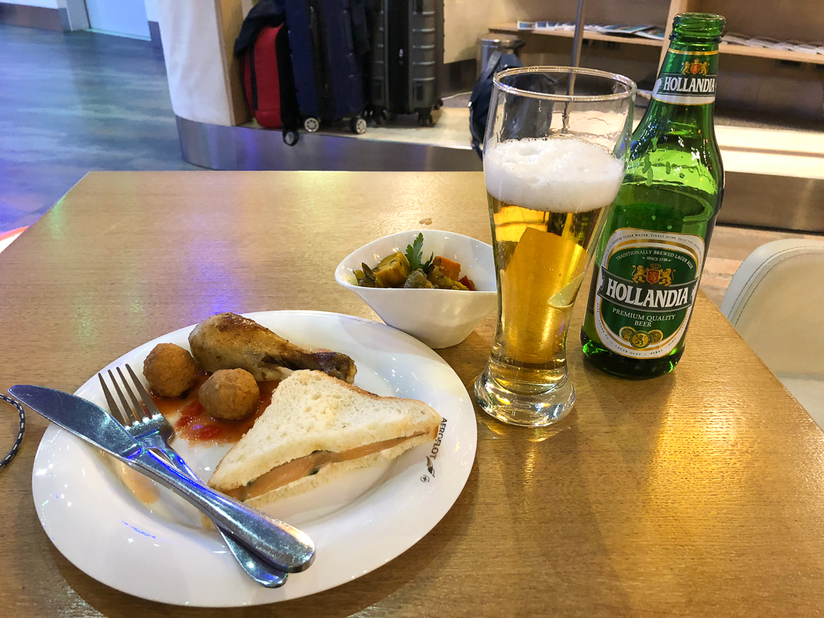 シェレメチェボのラウンジ